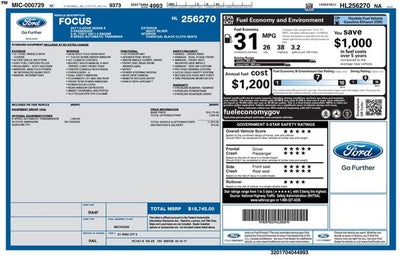 2017 Ford Focus S