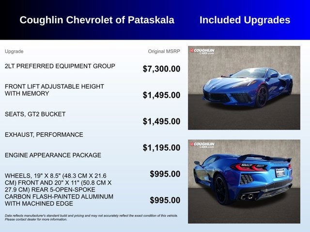 2020 Chevrolet Corvette 2LT