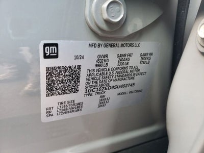 2025 Chevrolet Silverado EV Extended Range LT