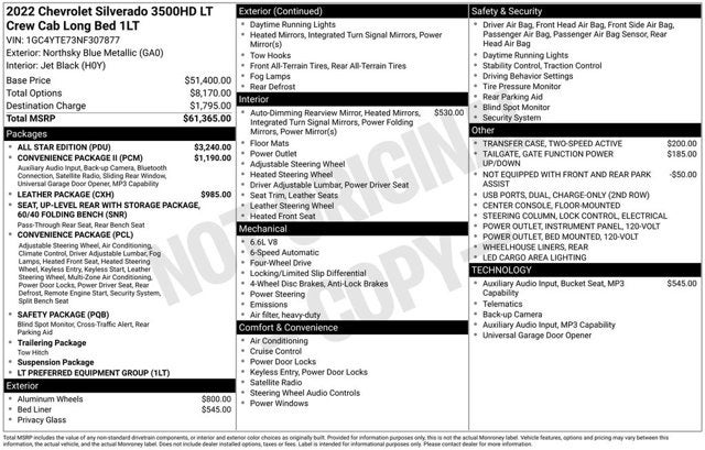 2022 Chevrolet Silverado 3500HD LT