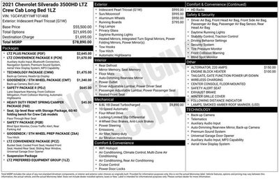 2021 Chevrolet Silverado 3500HD LTZ