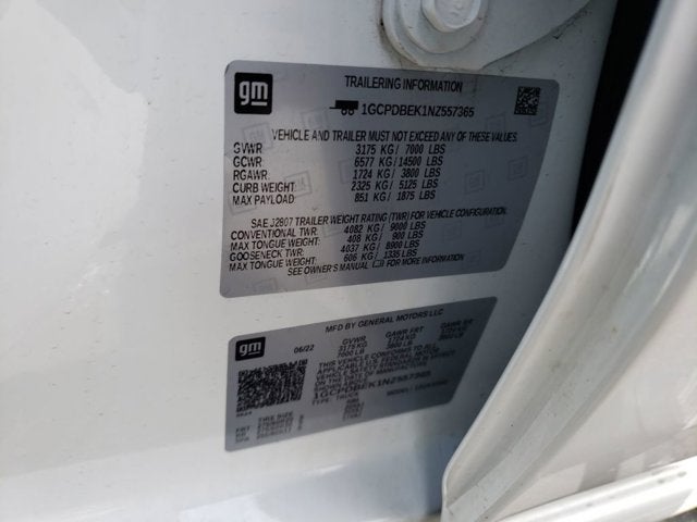 2022 Chevrolet Silverado 1500 4WD Crew Cab 147" Custom