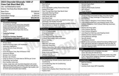 2023 Chevrolet Silverado 1500 LT