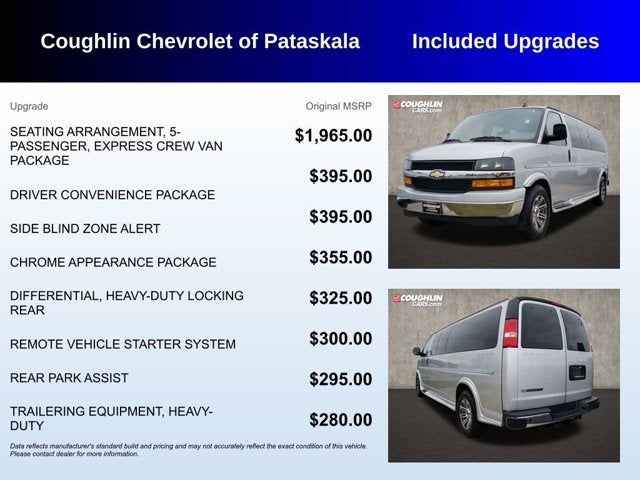 2023 Chevrolet Express Cargo Van Explorer