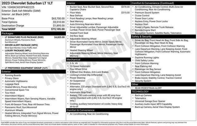 2023 Chevrolet Suburban LT
