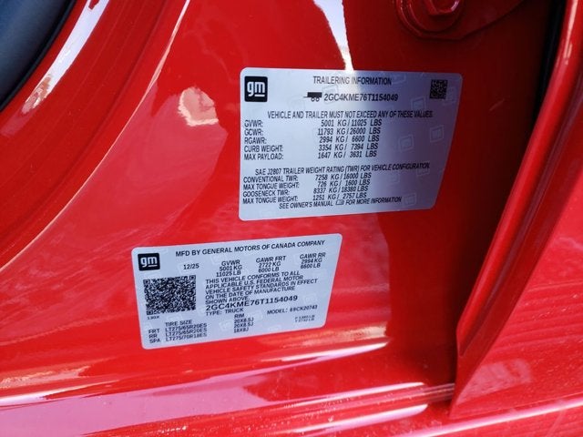 2026 Chevrolet Silverado 2500HD 4WD Crew Cab 159" Custom