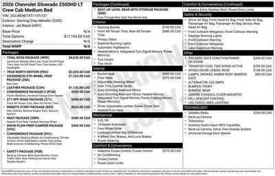2026 Chevrolet Silverado 2500HD LT
