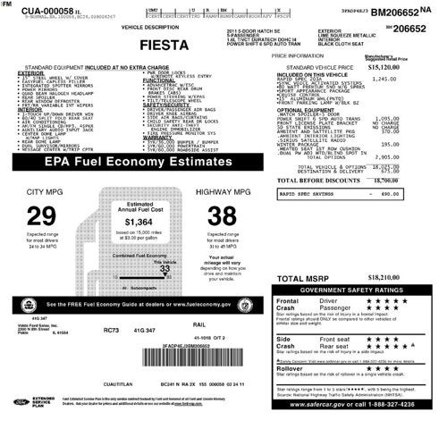 2011 Ford Fiesta SE