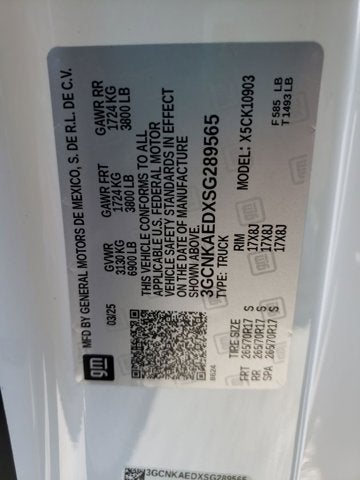 2025 Chevrolet Silverado 1500 Work Truck