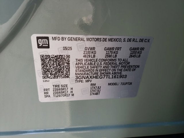 2026 Chevrolet Equinox FWD LT