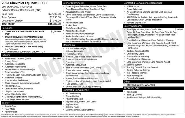 2023 Chevrolet Equinox LT
