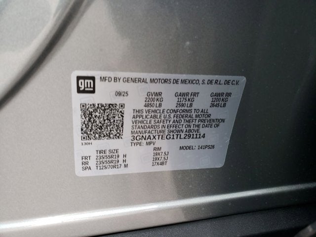 2026 Chevrolet Equinox AWD RS