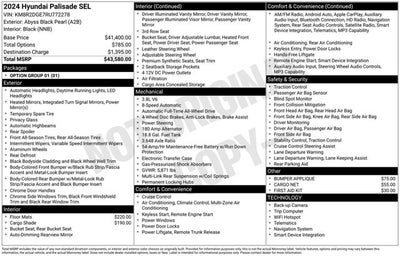 2024 Hyundai Palisade SEL