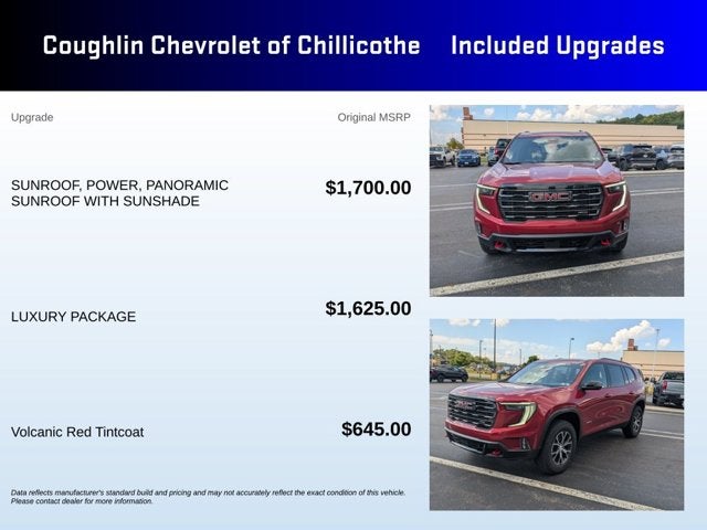 2027 GMC Acadia AWD AT4