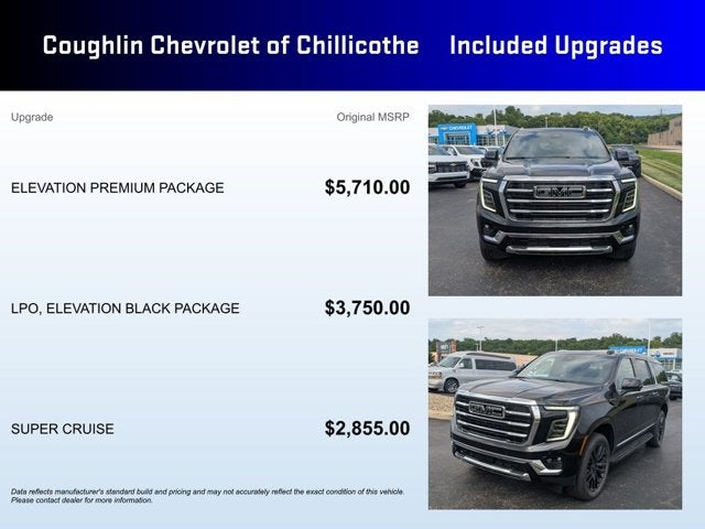 2026 GMC Yukon XL Elevation