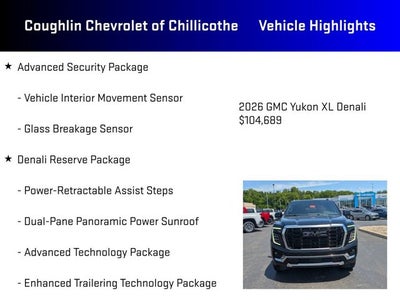 2026 GMC Yukon XL Denali