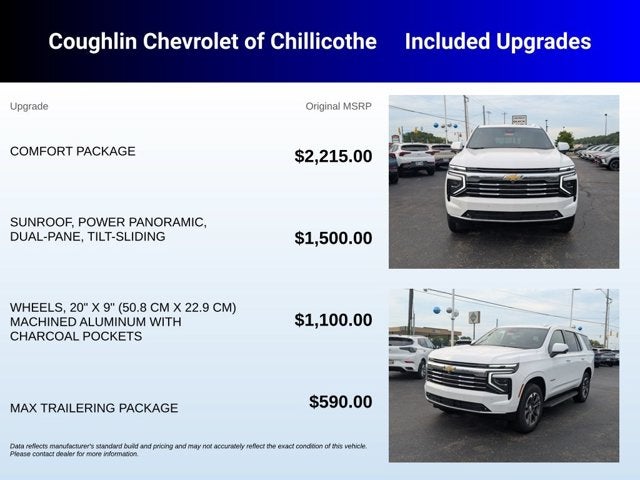2026 Chevrolet Tahoe LT