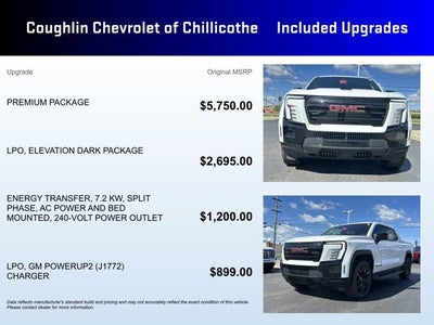 2026 GMC Sierra EV Extended Range Elevation