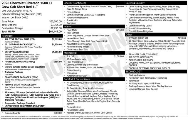 2026 Chevrolet Silverado 1500 LT