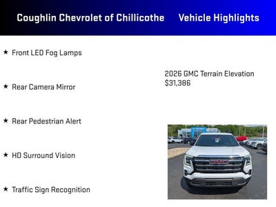 2026 GMC Terrain FWD Elevation