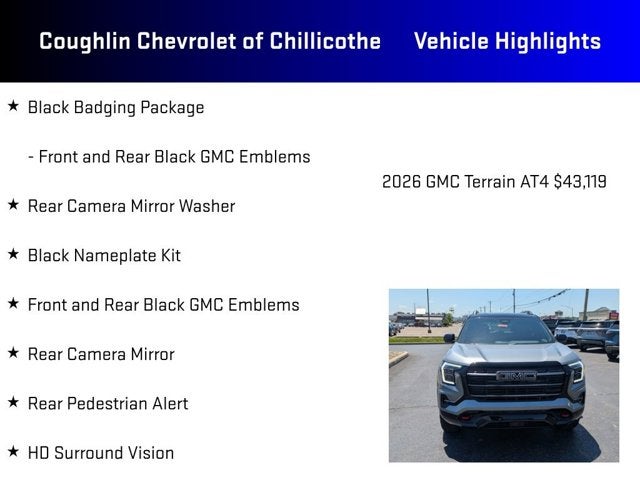 2026 GMC Terrain AWD AT4