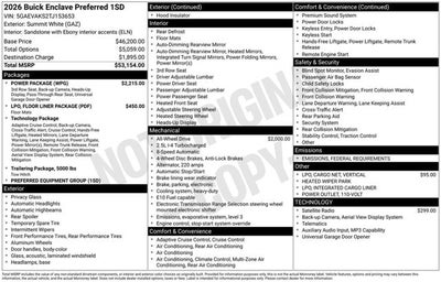 2026 Buick Enclave Preferred